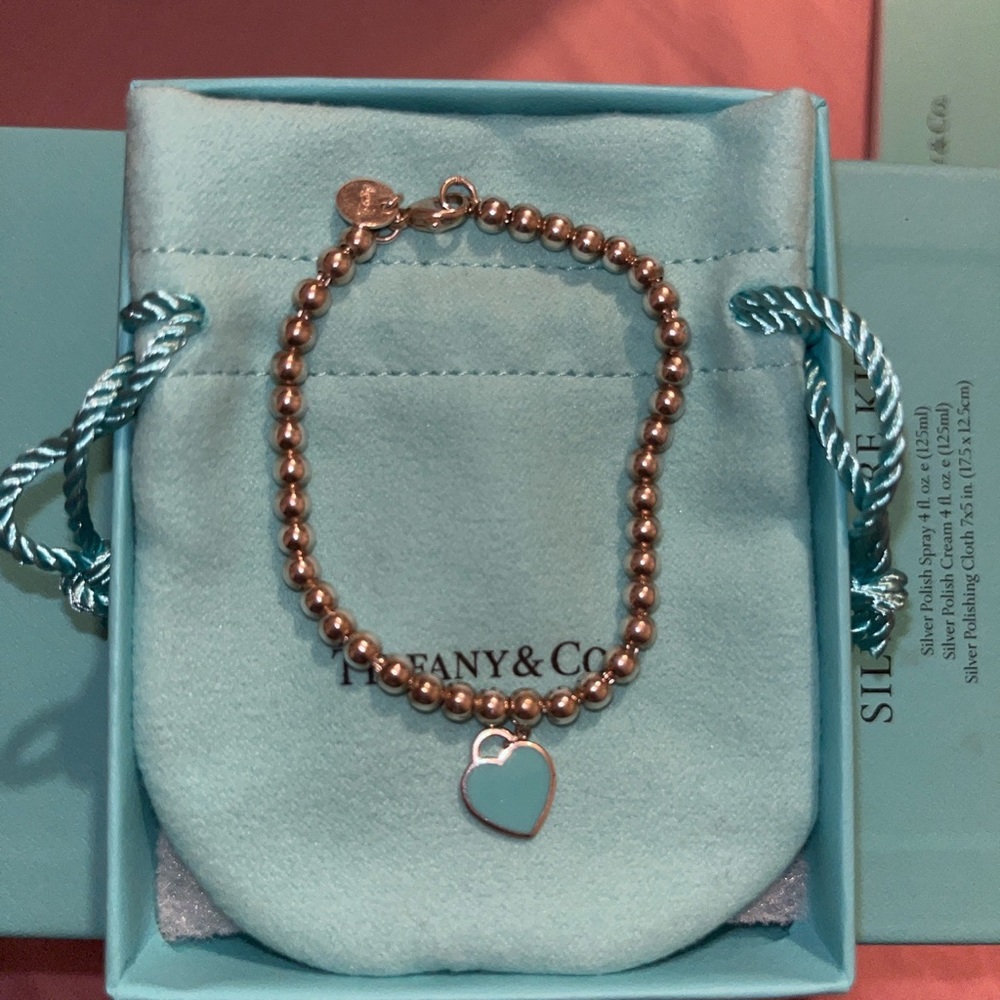 authentic tiffany & co beaded bracelet
